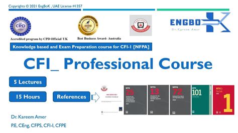 Earn the Certified Fire Inspector I (CFI.